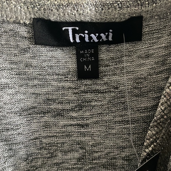 Silver dress size M , party dress - Picture 3 of 3